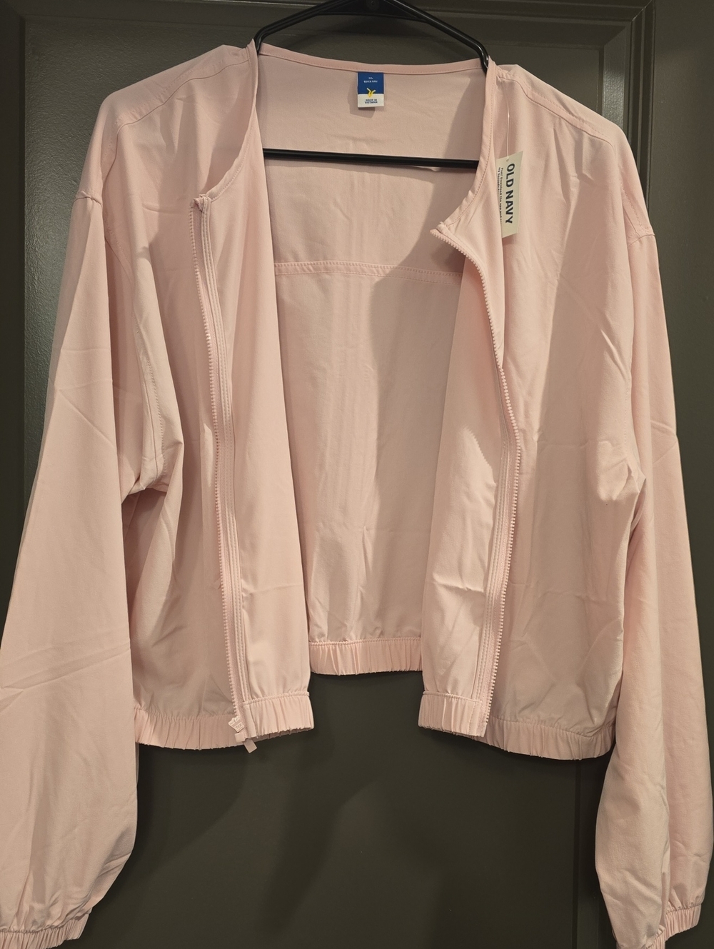 Old Navy Light Pink Bomber Jacket